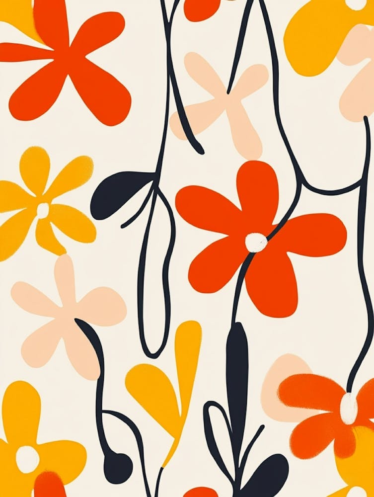 Abstract Floral Pattern 13