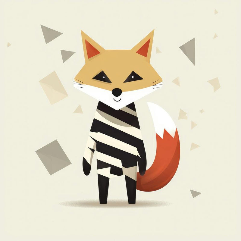 Fox In Stripes