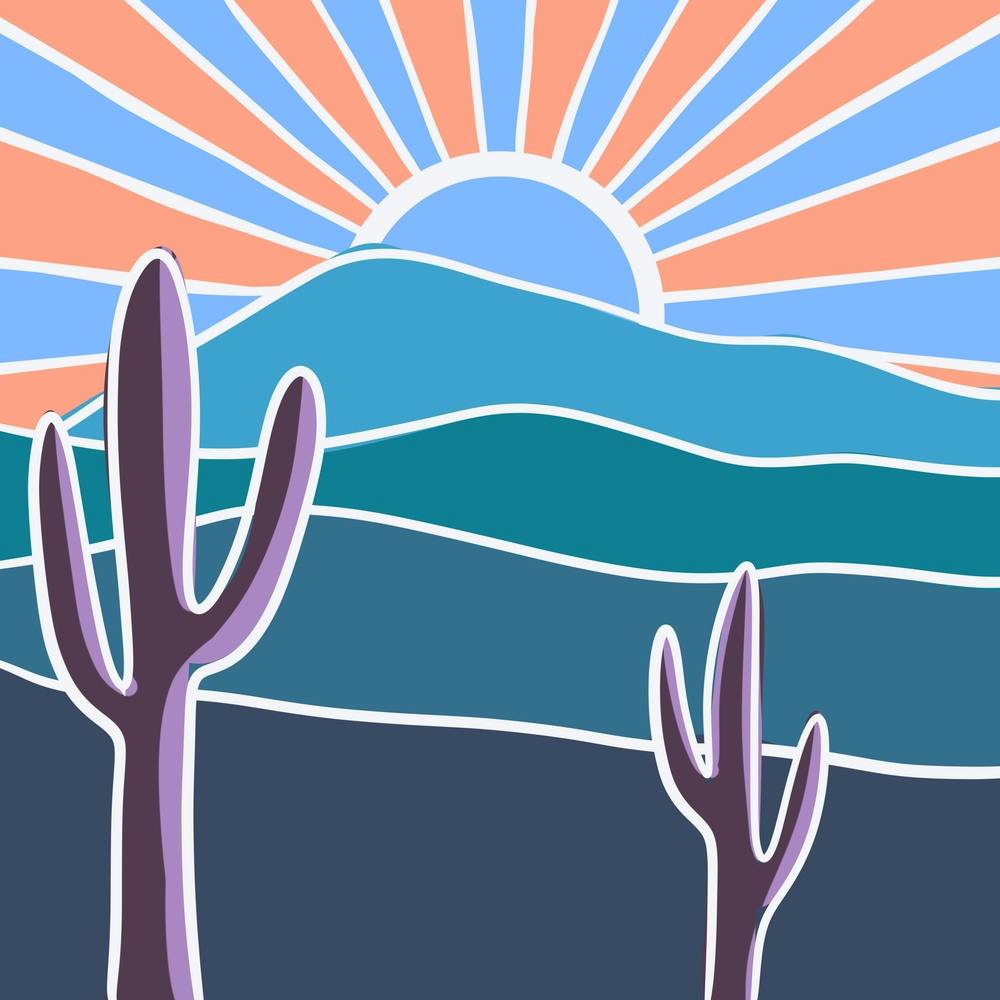 Cactus In The Desert 7