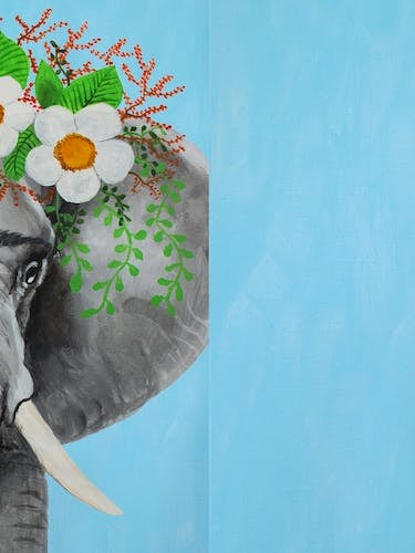 Frida Kahlo Elephant