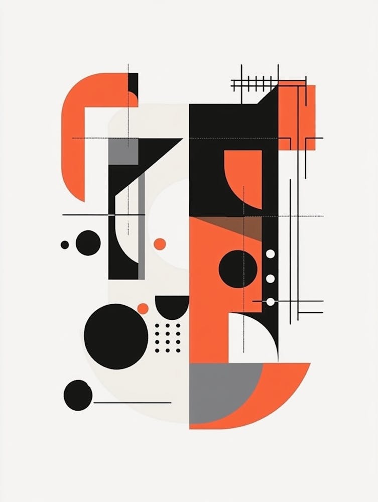 Abstract Letter C