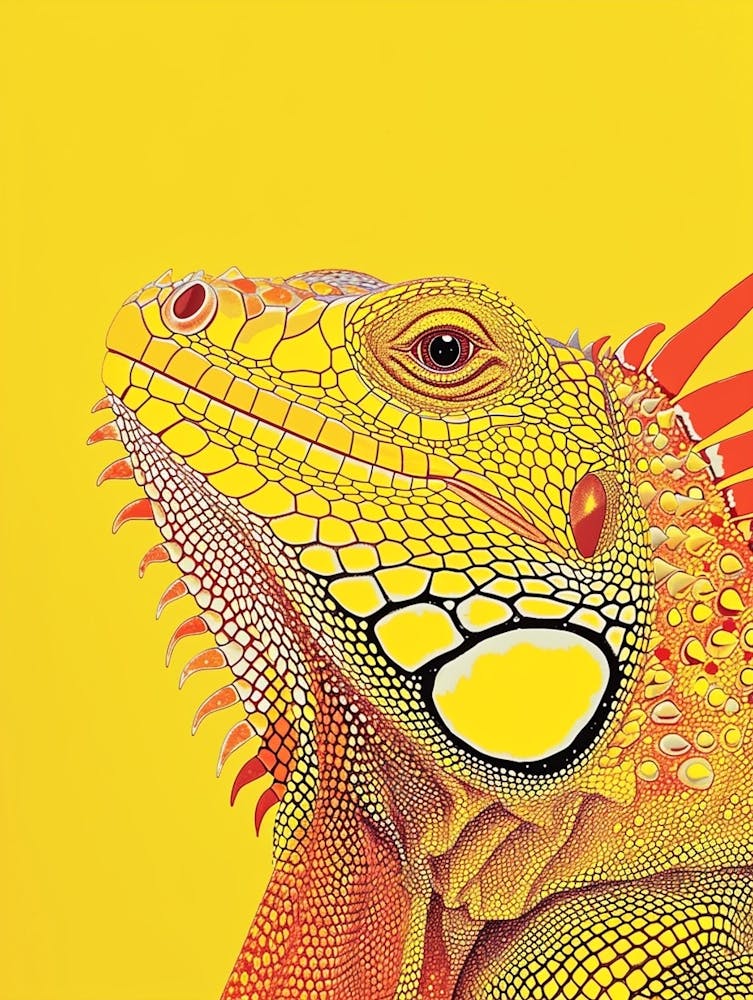 Gelber Leguan 2