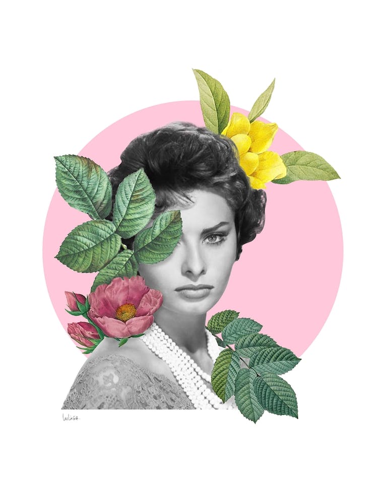 Sophia Loren Collage