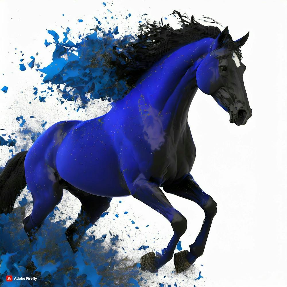 Blue Horse