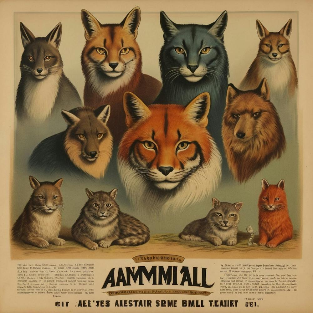 Default Default Vintage And Retro Animal Advertising Aestethic 3 (2)
