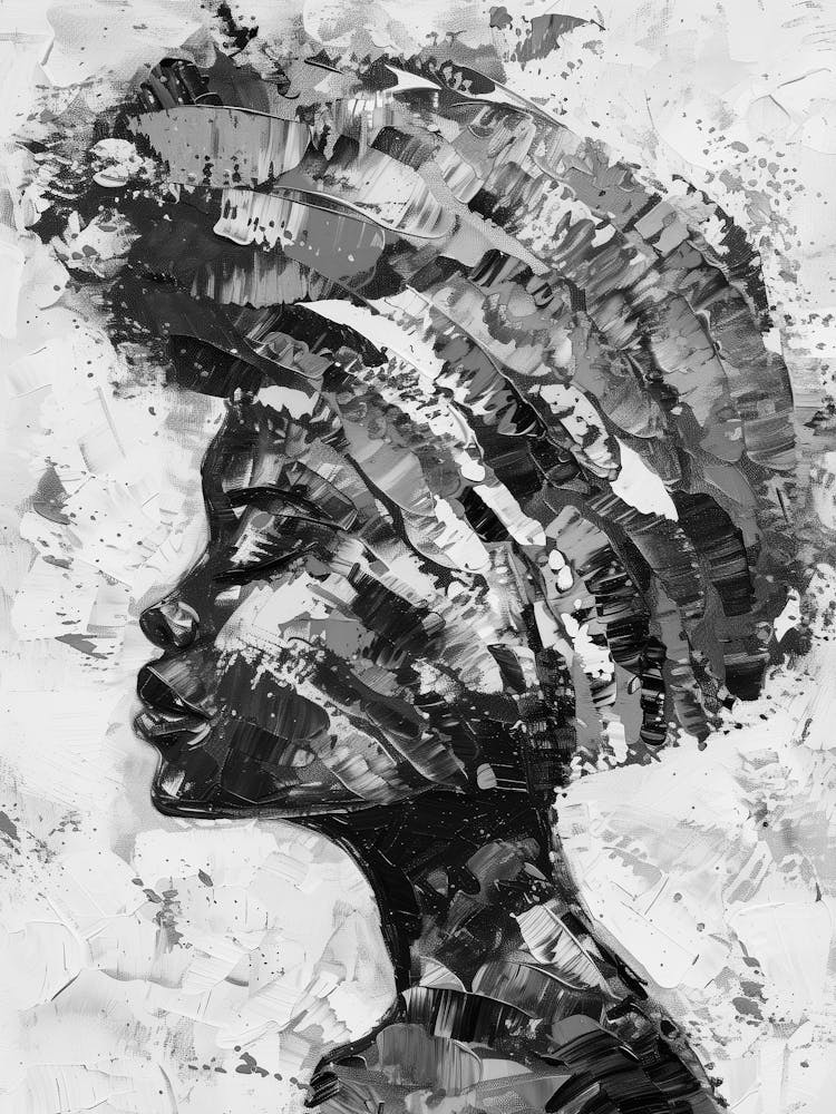 Portrait Of An African Woman