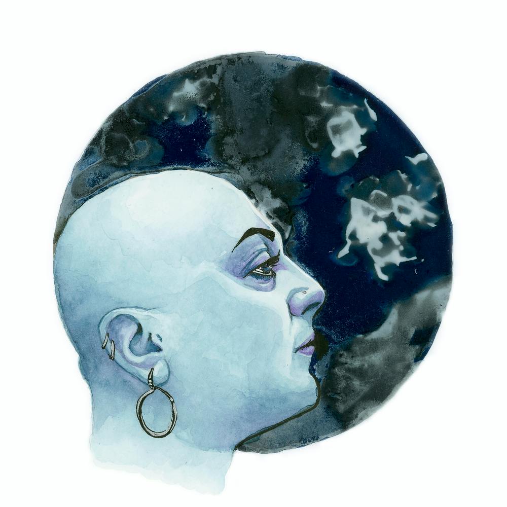 Blue Moon Portrait