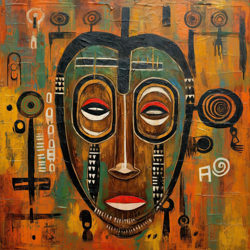 African Mask 9