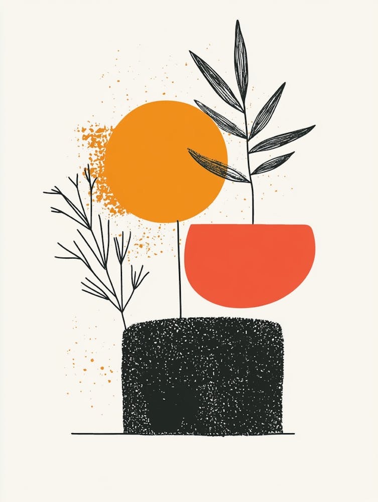 Plants In A Pot
