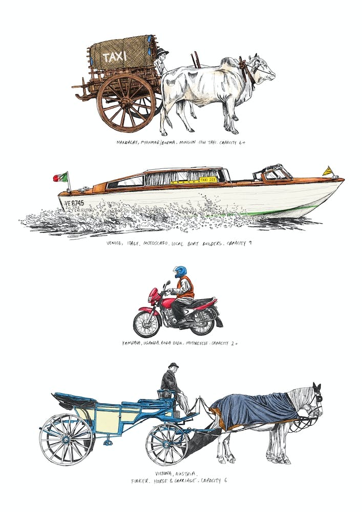 Unusual Taxis of the World