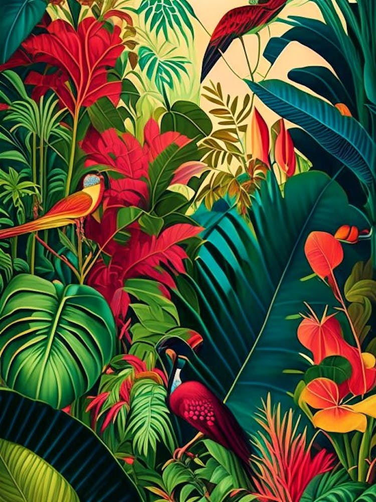 Tropical Paradise 3 Botanical