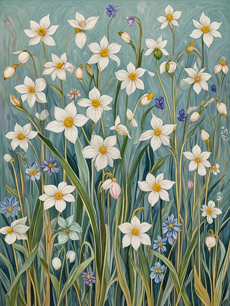 Little White Flower Field no2