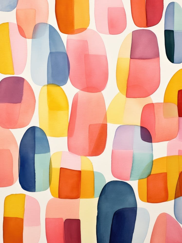 Abstract Watercolor Painting 9