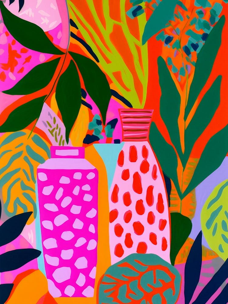 Vases And Botanic