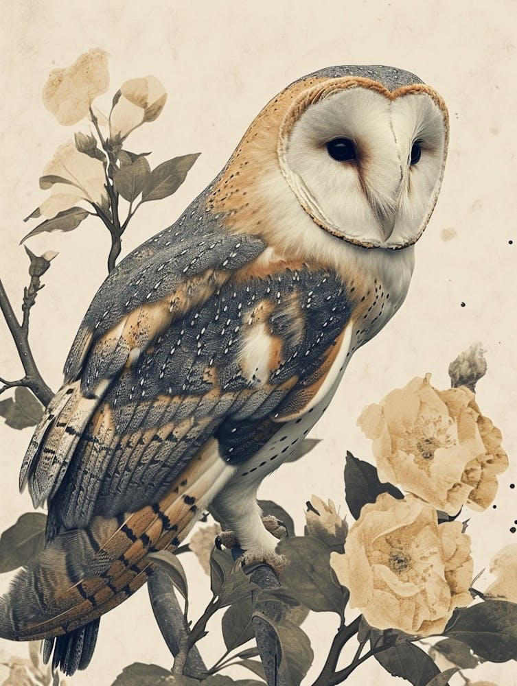 Australian Masked Owl Painting 4