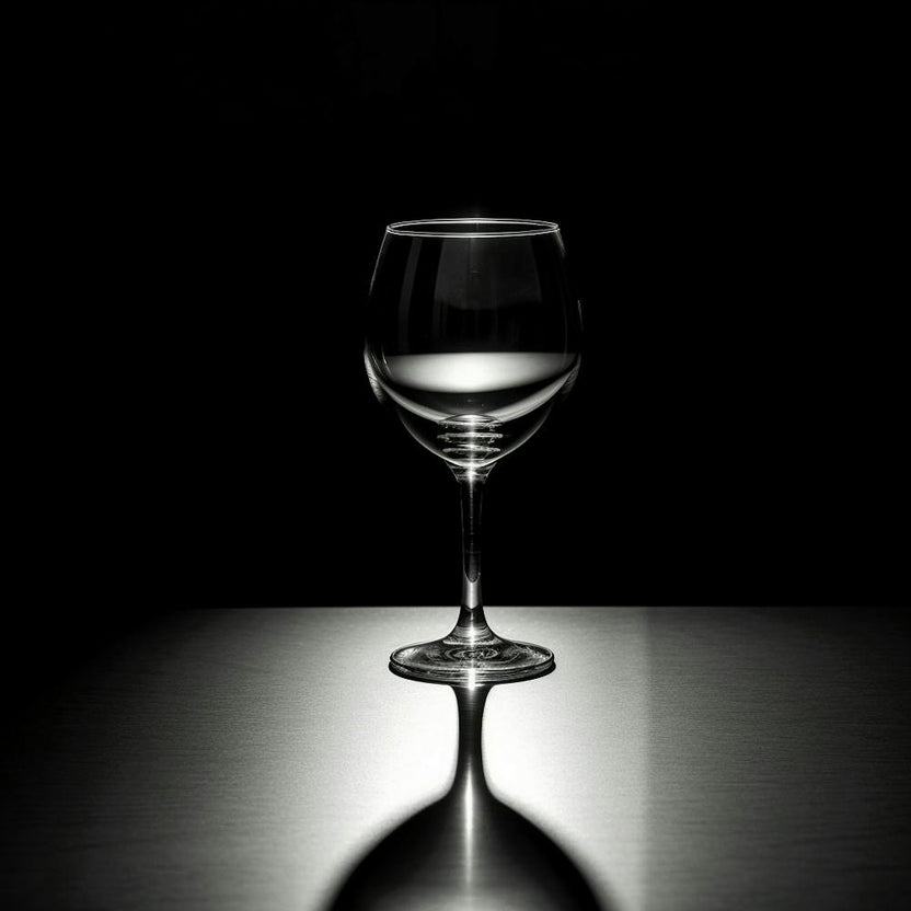 Shadow Of A Wine Glass