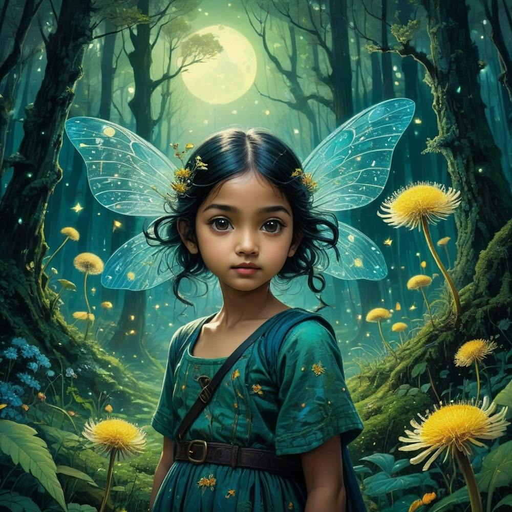 Fairy In The Forest 1