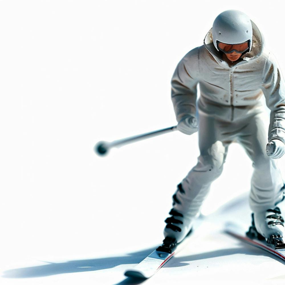 Skier On Skis 9