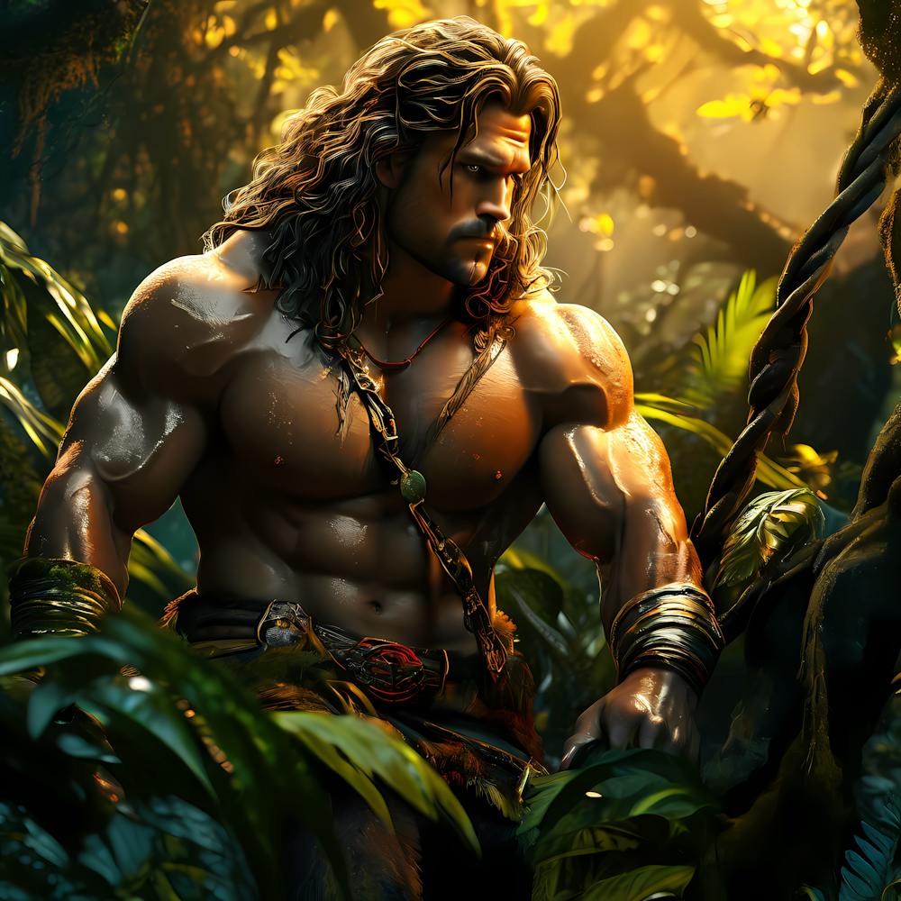 Tarzan with a new look