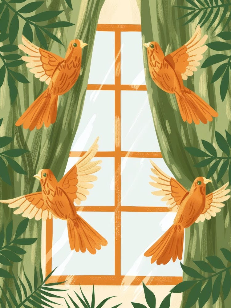 Birds In The Window