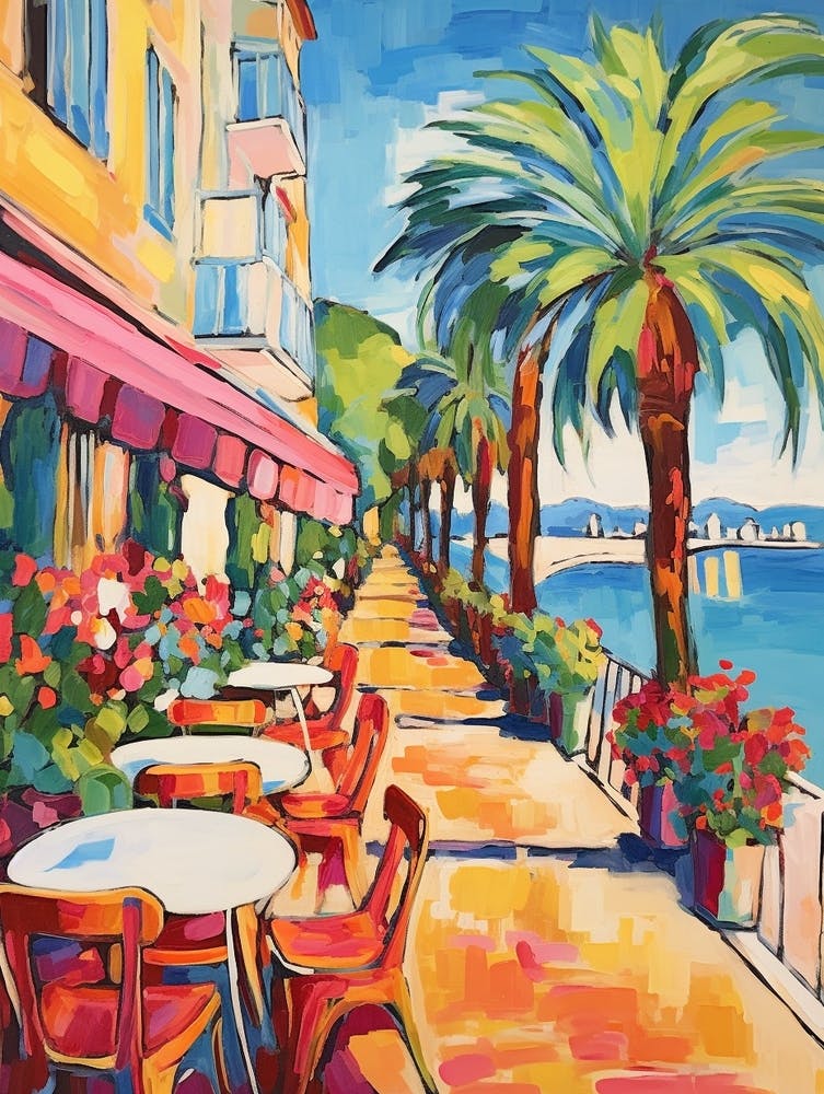 Cannes France 7 Fauvist Painting