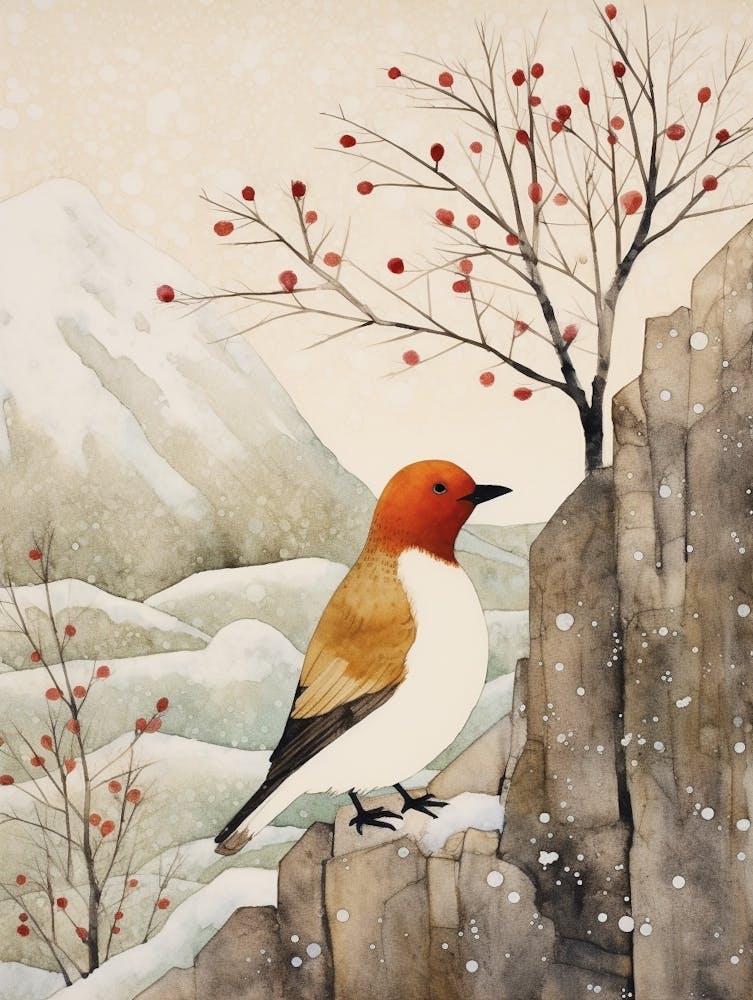 Vogel Illustration Kanadische Reiherente 2
