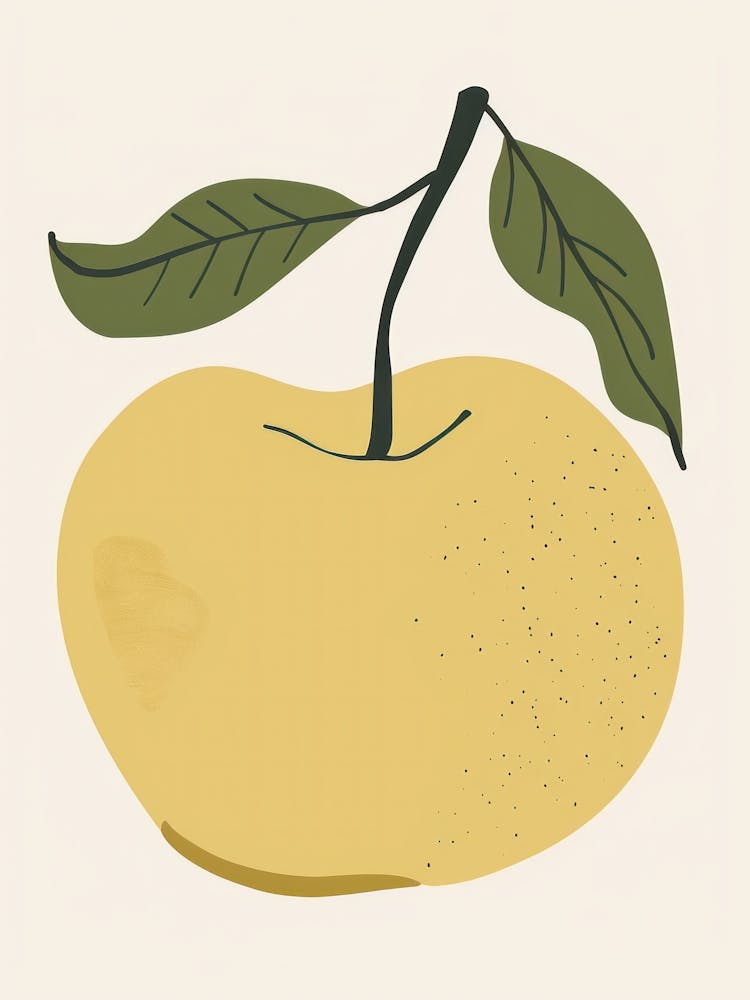 Apples Close Up Illustration 7