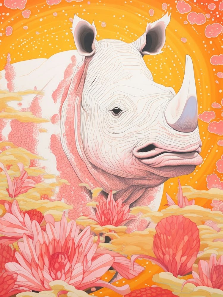 Rhino In The Wild 3