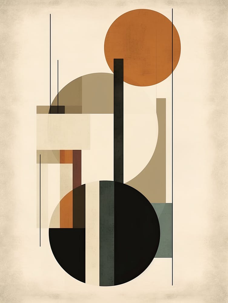 Pastel Prism; Mid Century Boho Spectrum