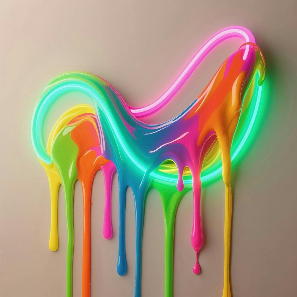 Neon Drips