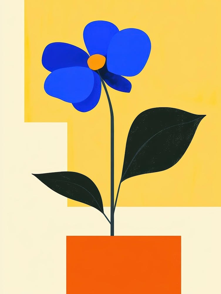 Blue Flower 13