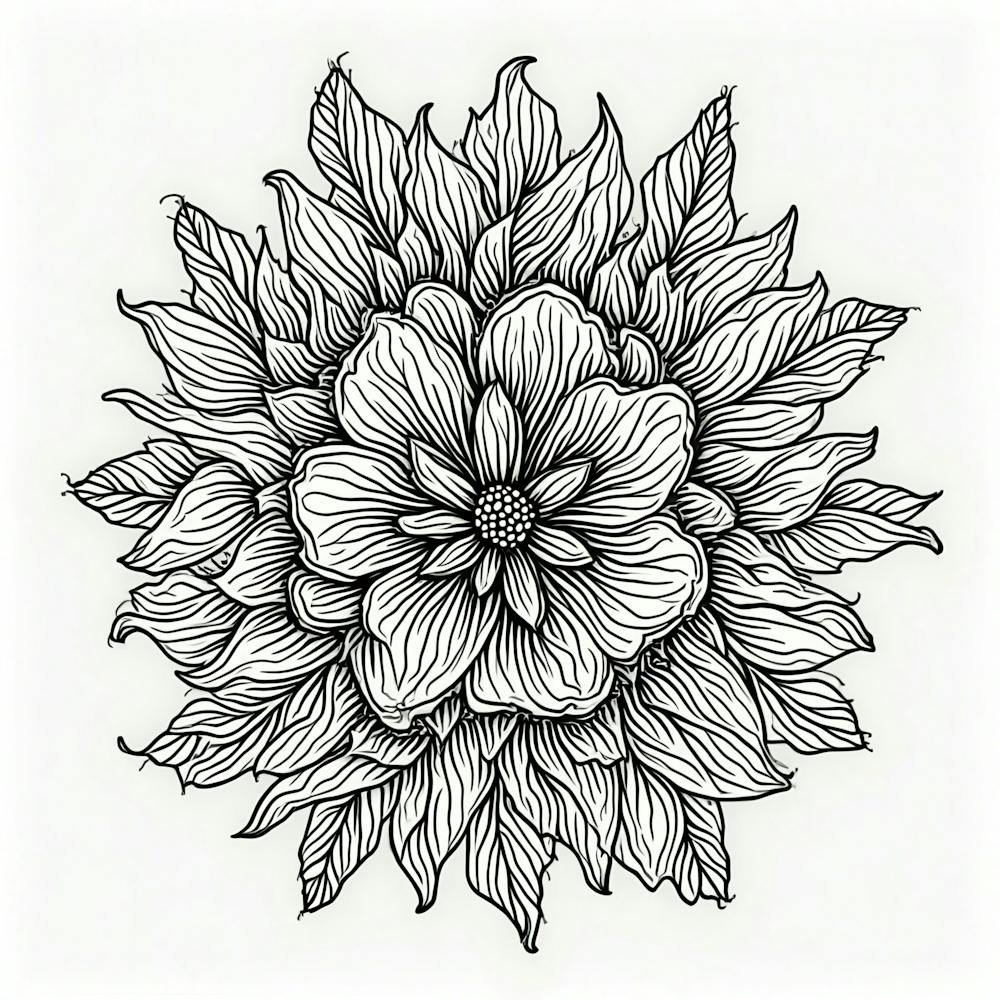 Blumen-Tattoo