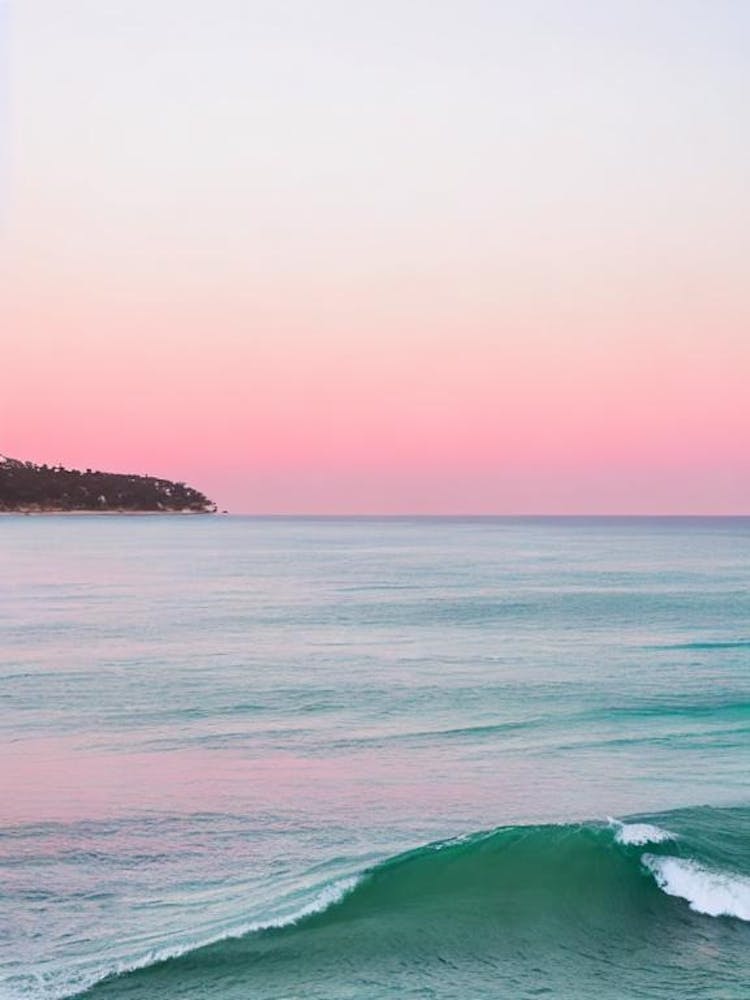Balmoral Beach, Australia Pink Photography 1