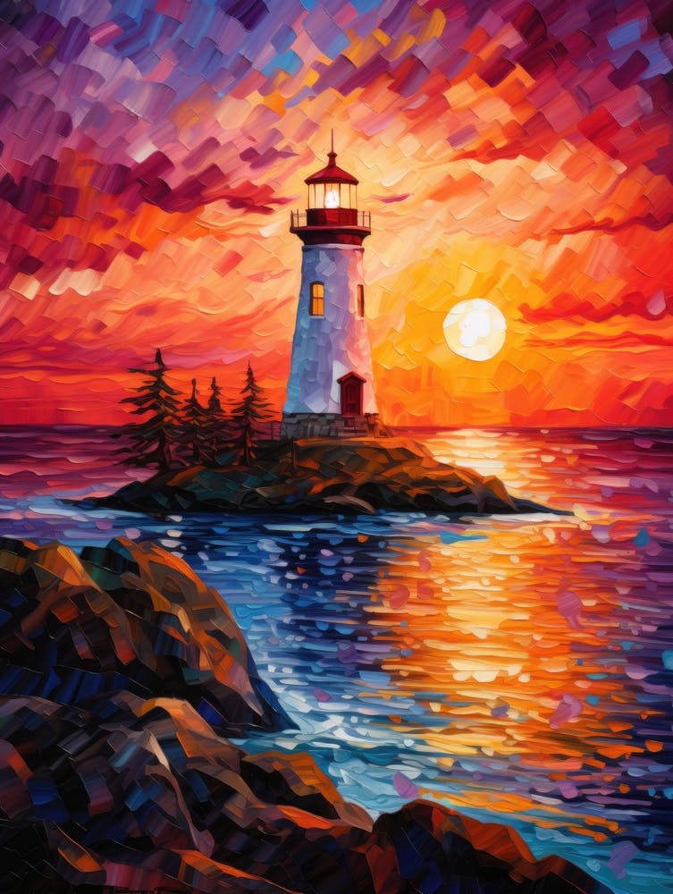 Sunset Lighthouse 7