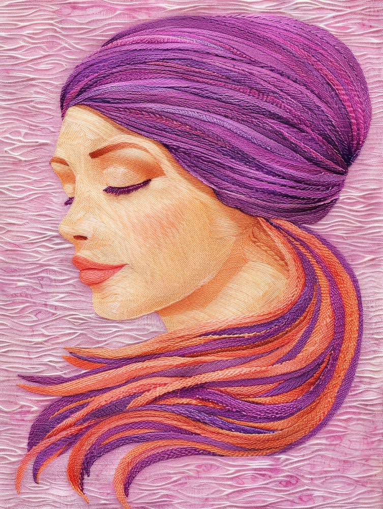 Purple Turban