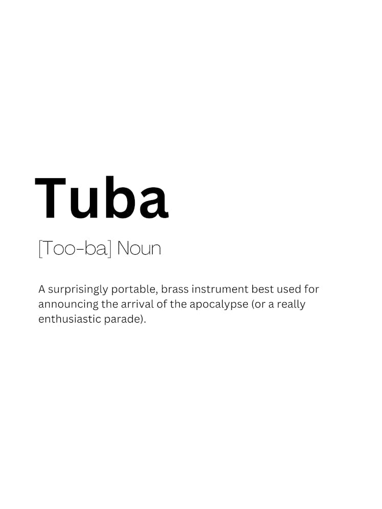 Tuba Definition Meaning