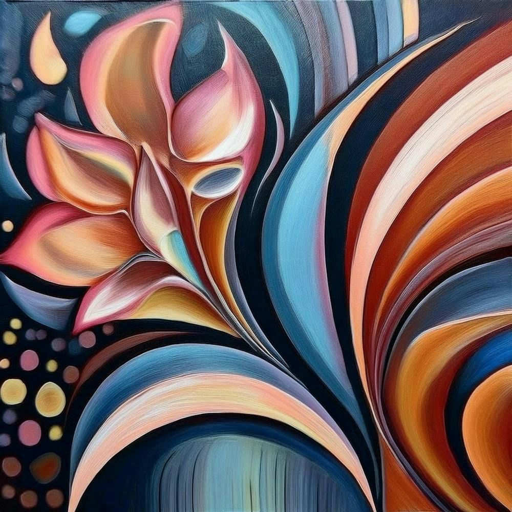 Abstract Flower