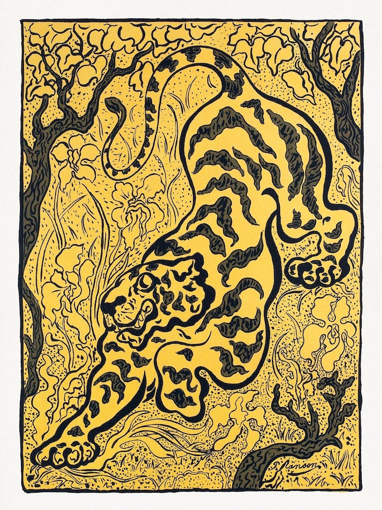 Tiger In The Jungle, Paul Ranson