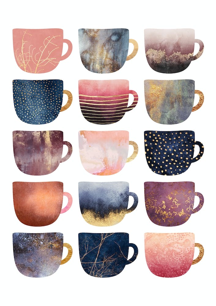 Pretty Coffee Cups 2