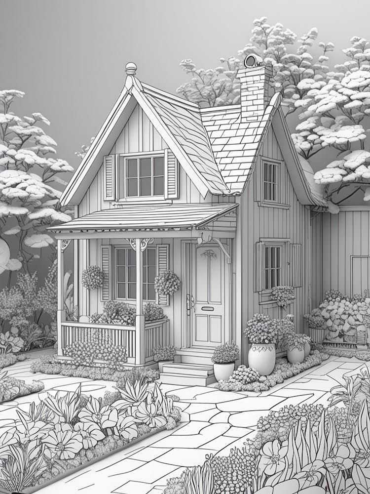 Cottage In The Garden 1