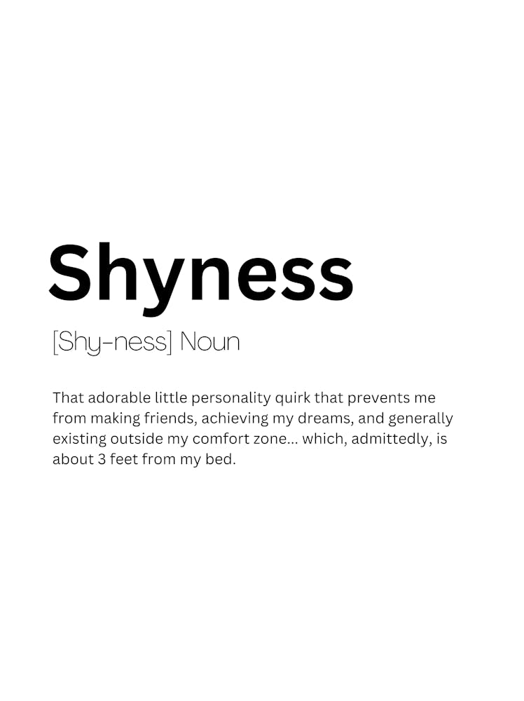 Shyness Definition Meaning 1