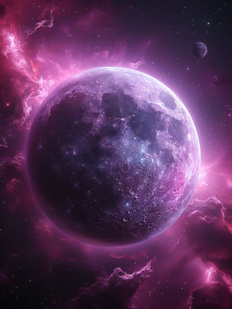 Full Moon In Space 2