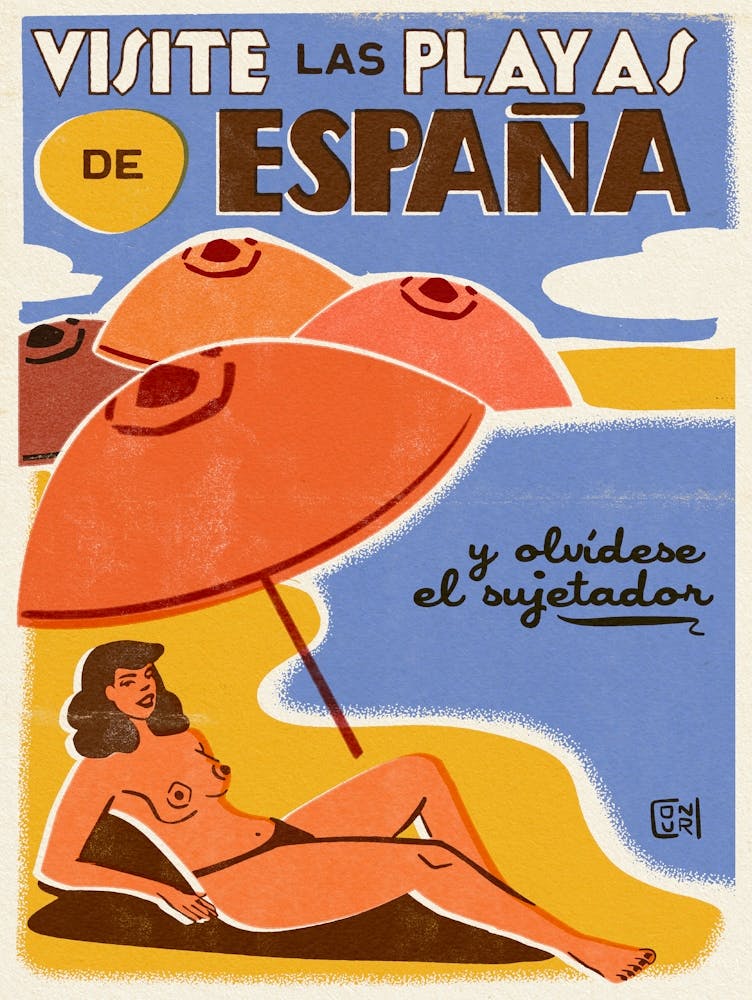 Spain Travel Poster