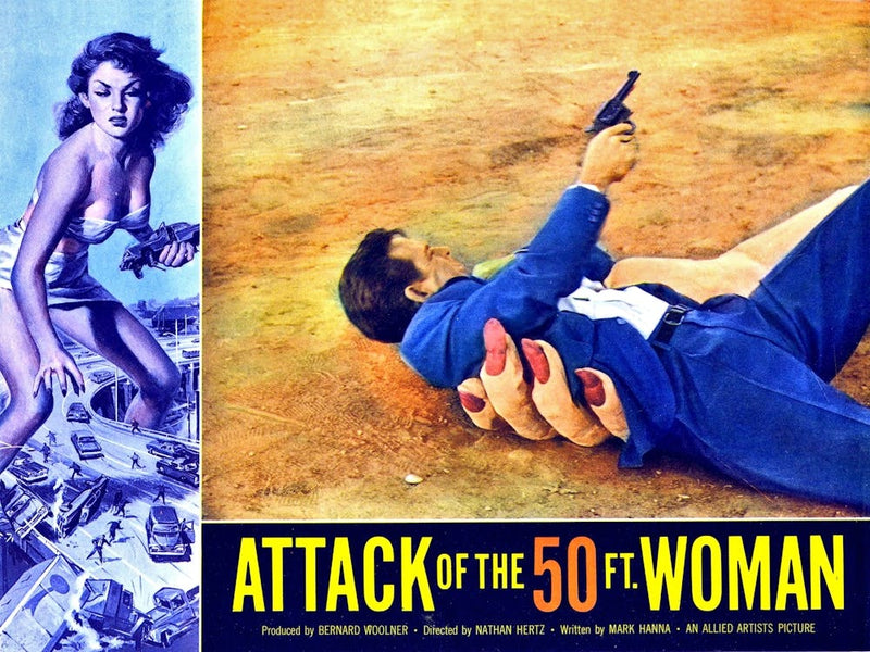 Attack Of The Fifty Feet Woman, Movie Poster