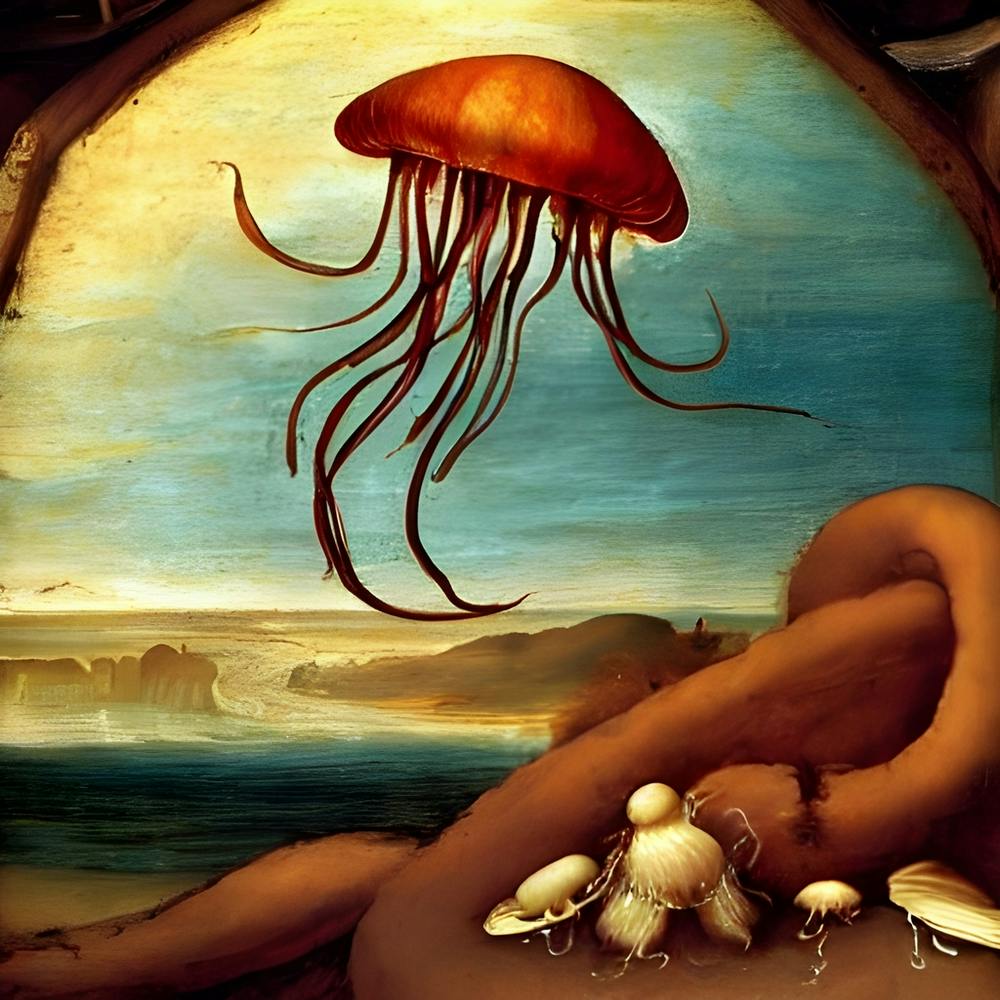 Amber Flying Jelly 7