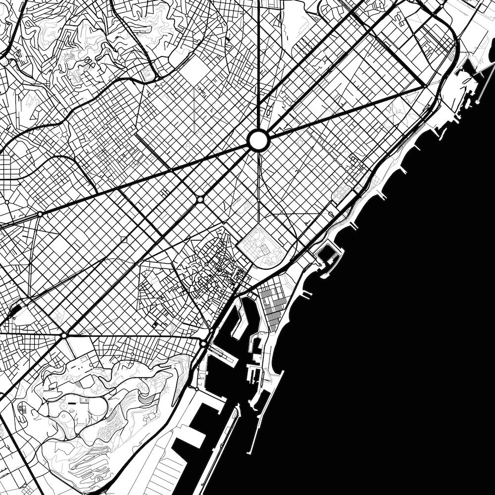 Barcelona Black Line
