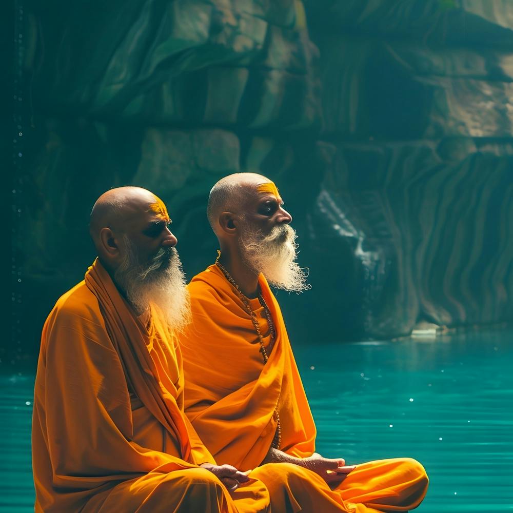 Meditationsmönche