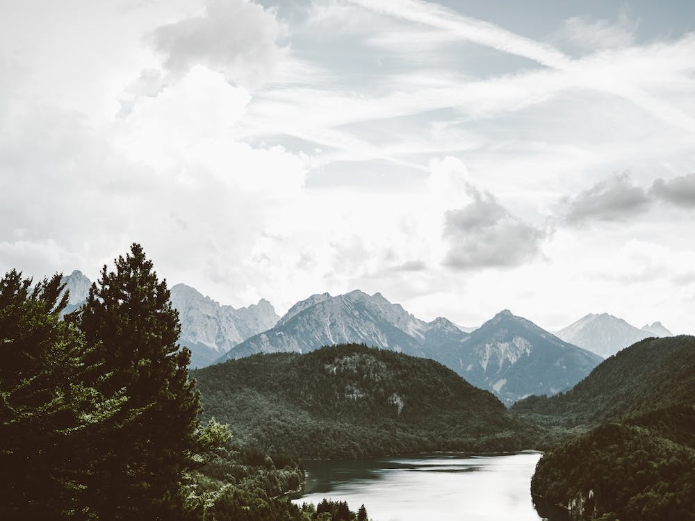 Alpsee Mountain Lake