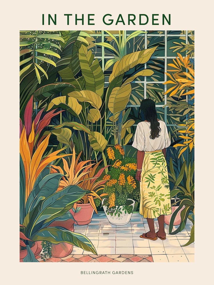 In The Garden Poster Bellingrath Gardens 1