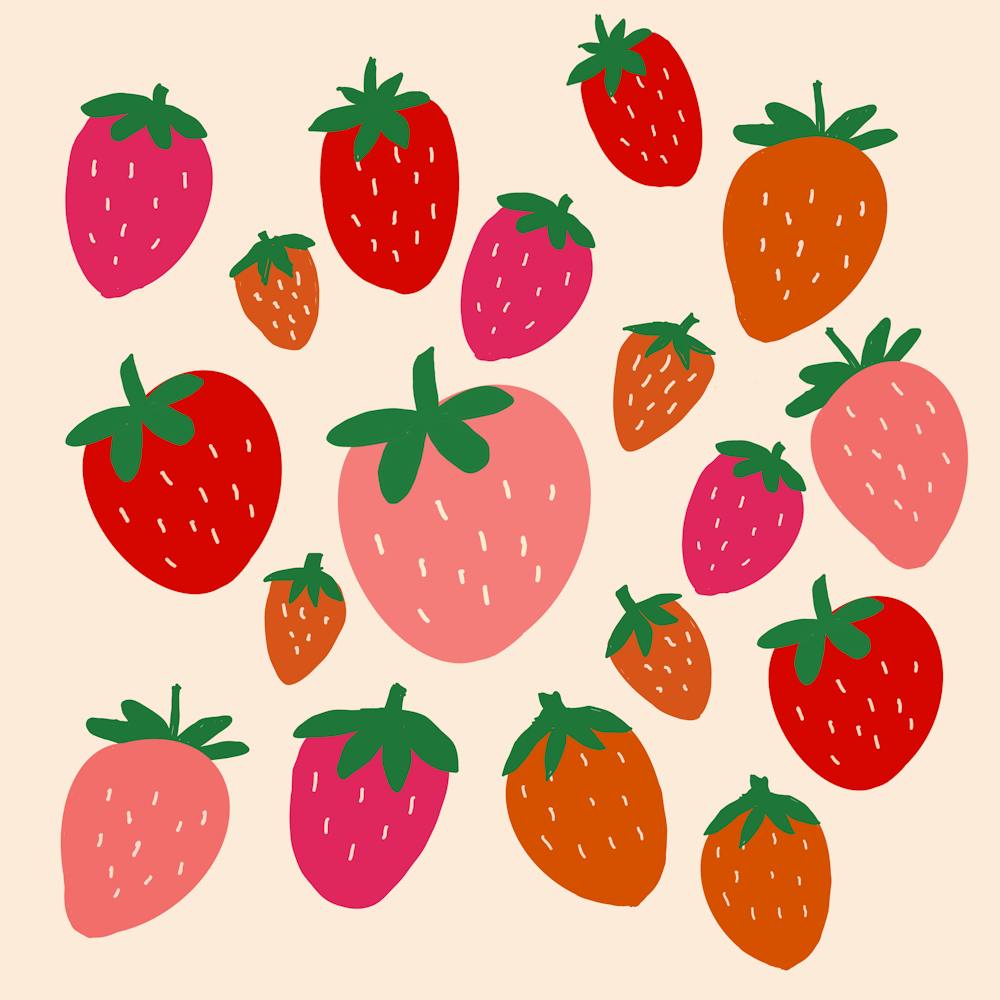 Strawberry Illustration